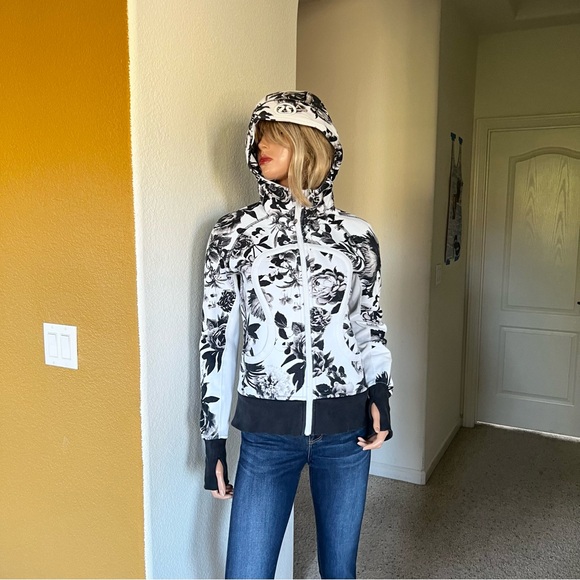 Lululemon Scuba Hoodie Brisk Bloom Full Zip - Picture 11 of 13